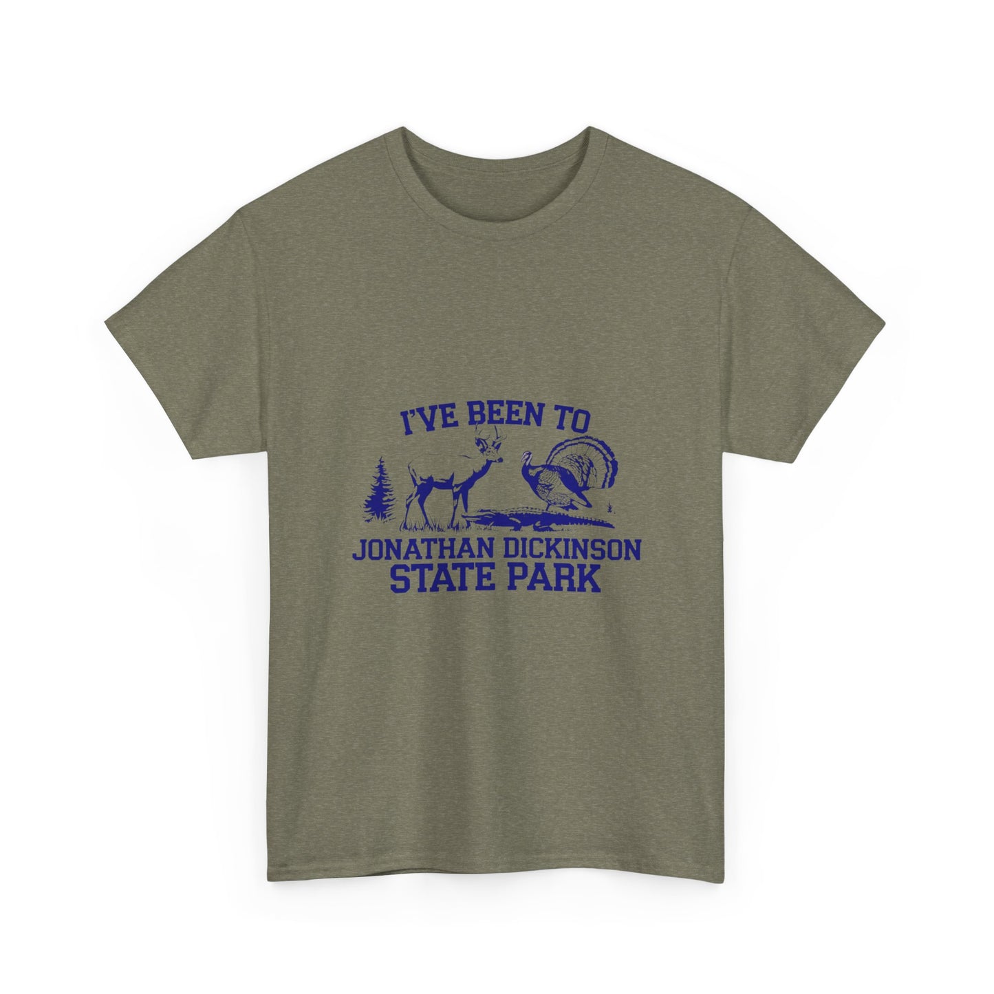 Jonathan Dickinson I've been to Unisex Heavy Cotton Tee