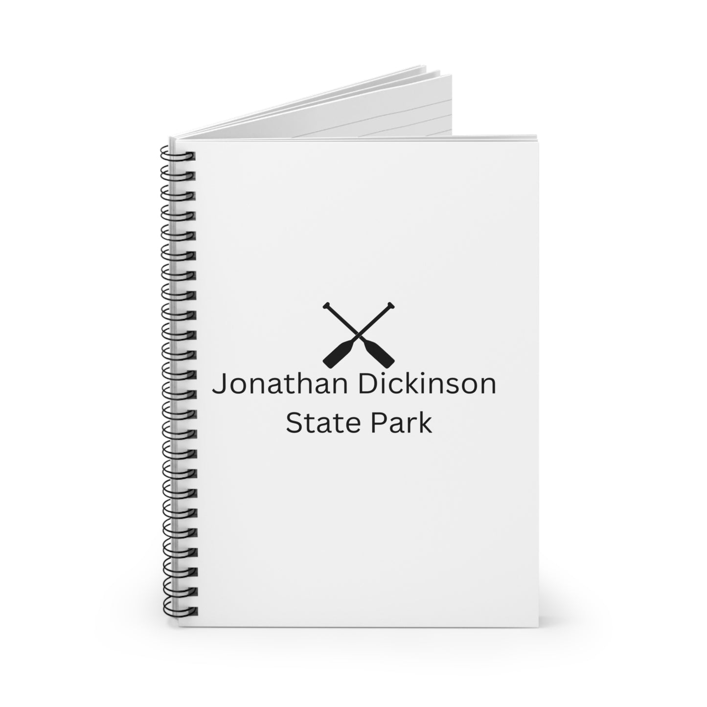 Jonathan Dickinson State Park Paddle Spiral Notebook - Ruled Line