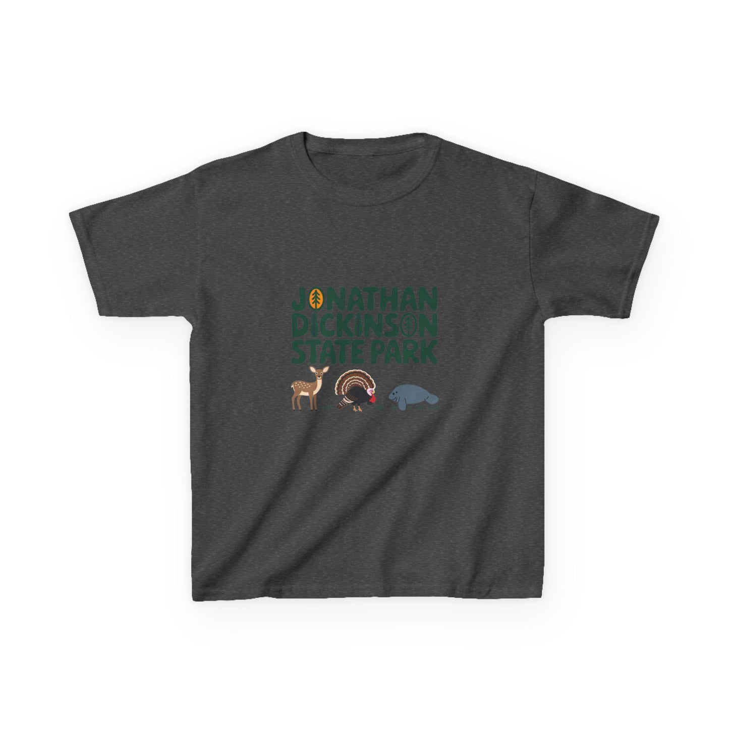 Jonathan Dickinson Animals Kids Heavy Cotton™ Tee