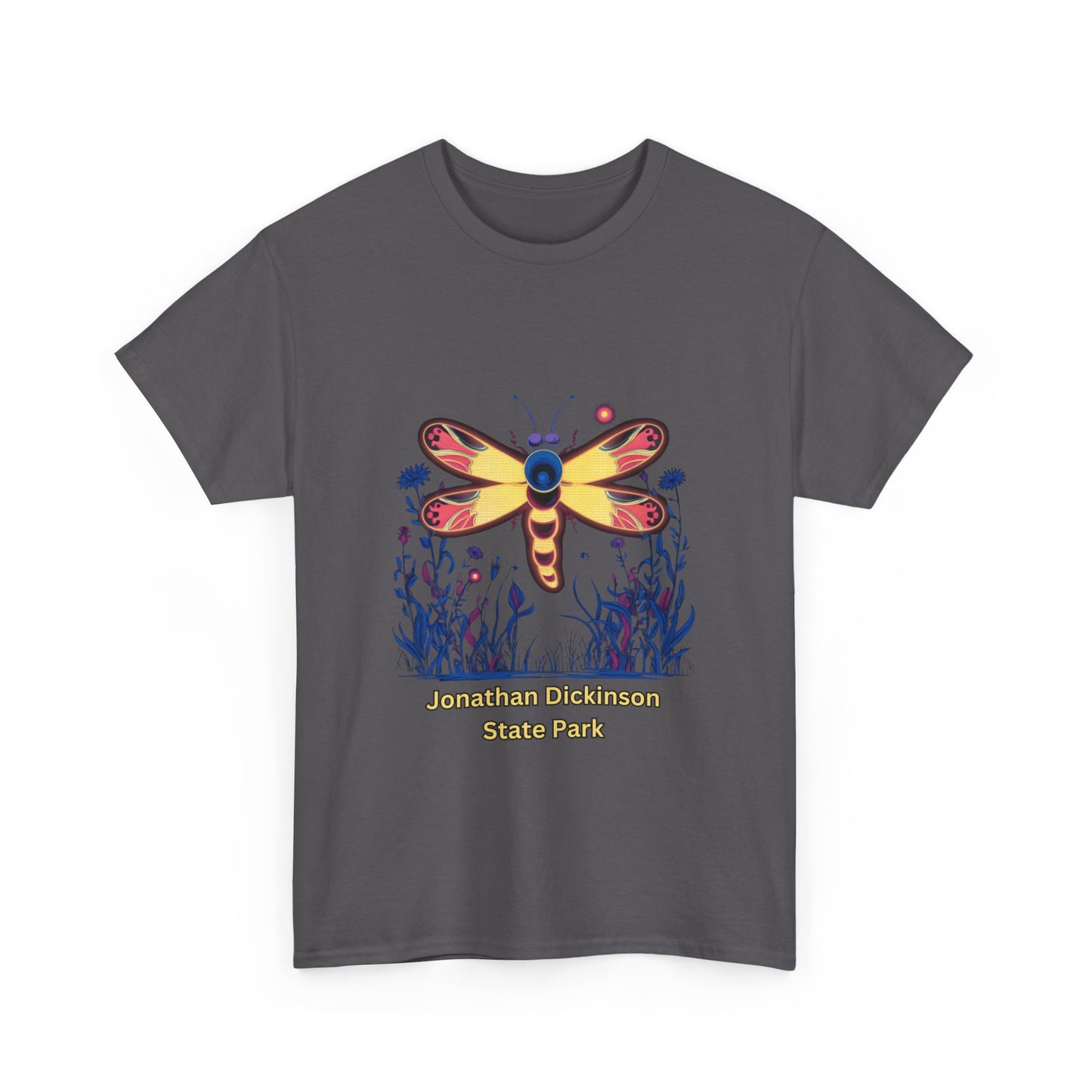 Jonathan Dickinson State Park Firefly Unisex Heavy Cotton Tee