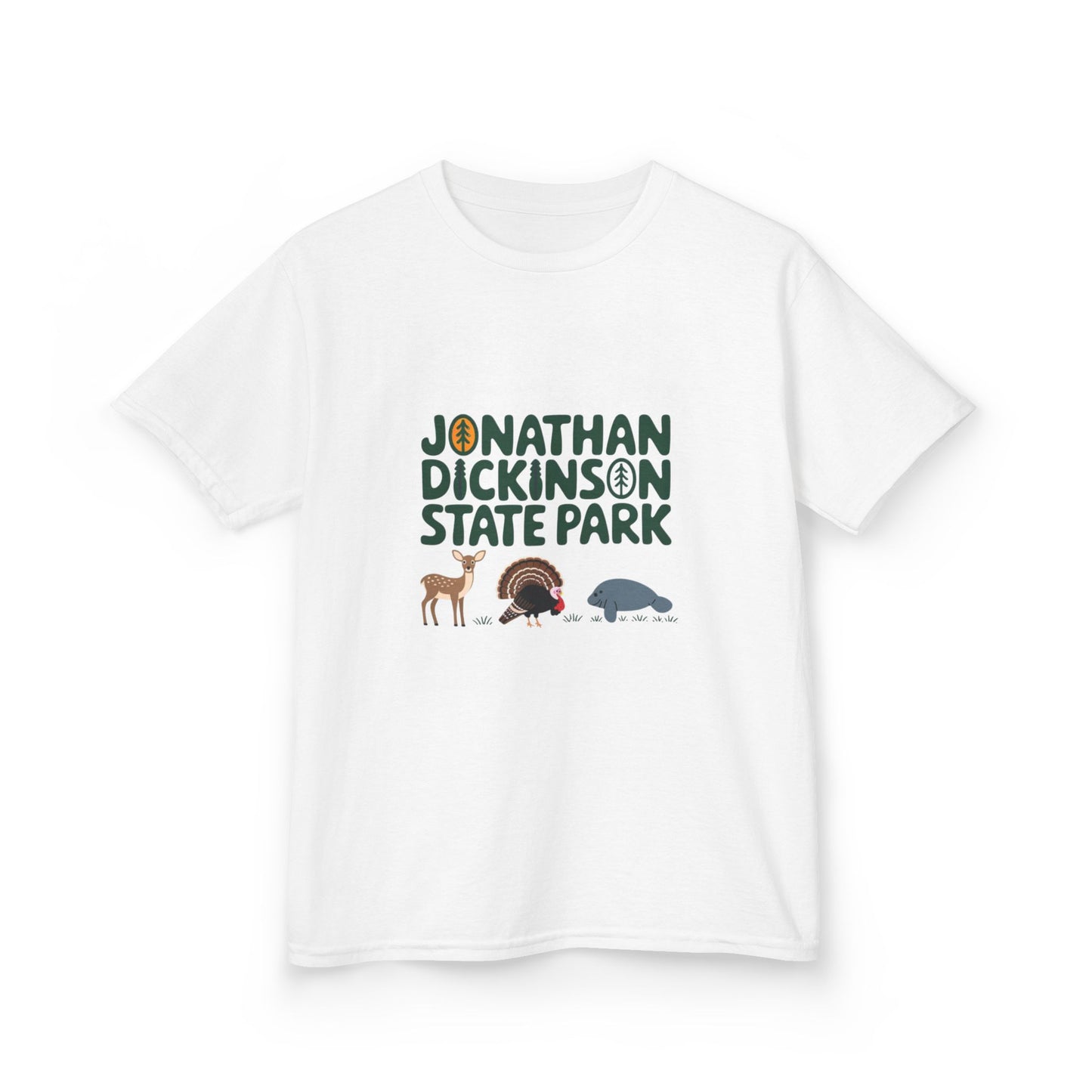 Jonathan Dickinson Animals Kids Heavy Cotton™ Tee