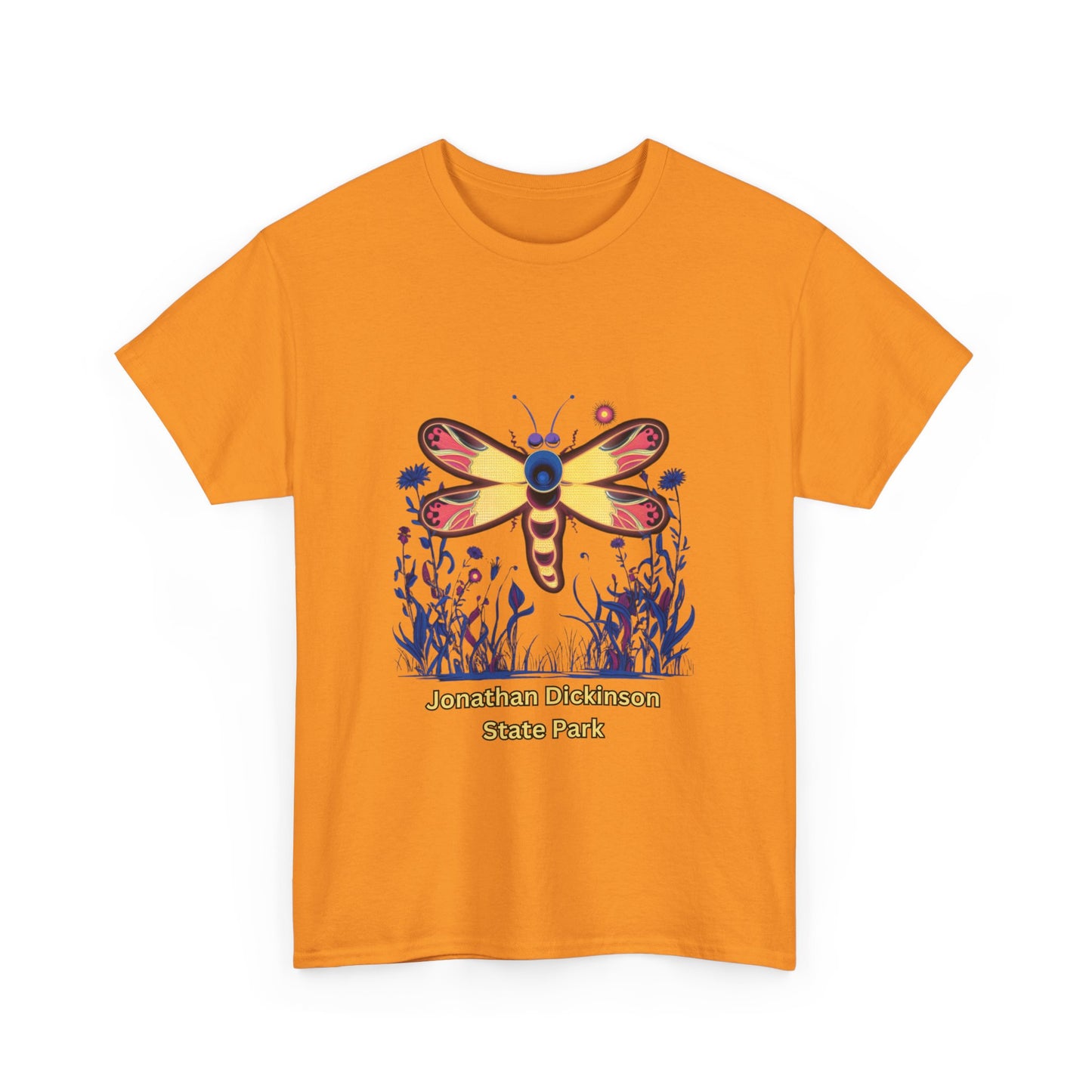 Jonathan Dickinson State Park Firefly Unisex Heavy Cotton Tee