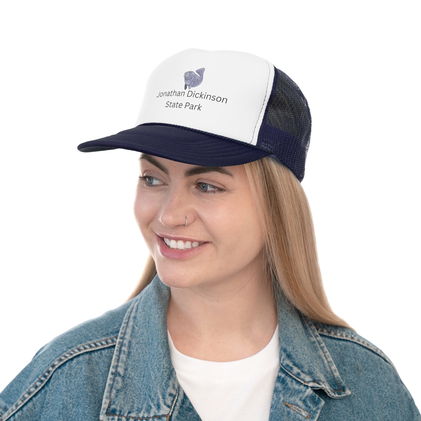 Jonathan Dickinson State Park Manatee Trucker Cap