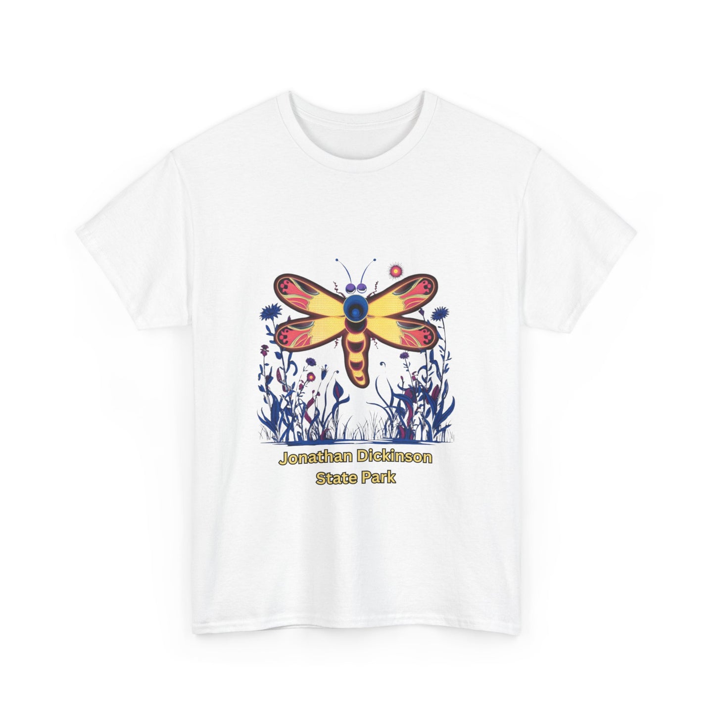 Jonathan Dickinson State Park Firefly Unisex Heavy Cotton Tee