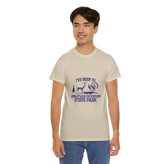 Jonathan Dickinson  I've been to Unisex Heavy Cotton Tee