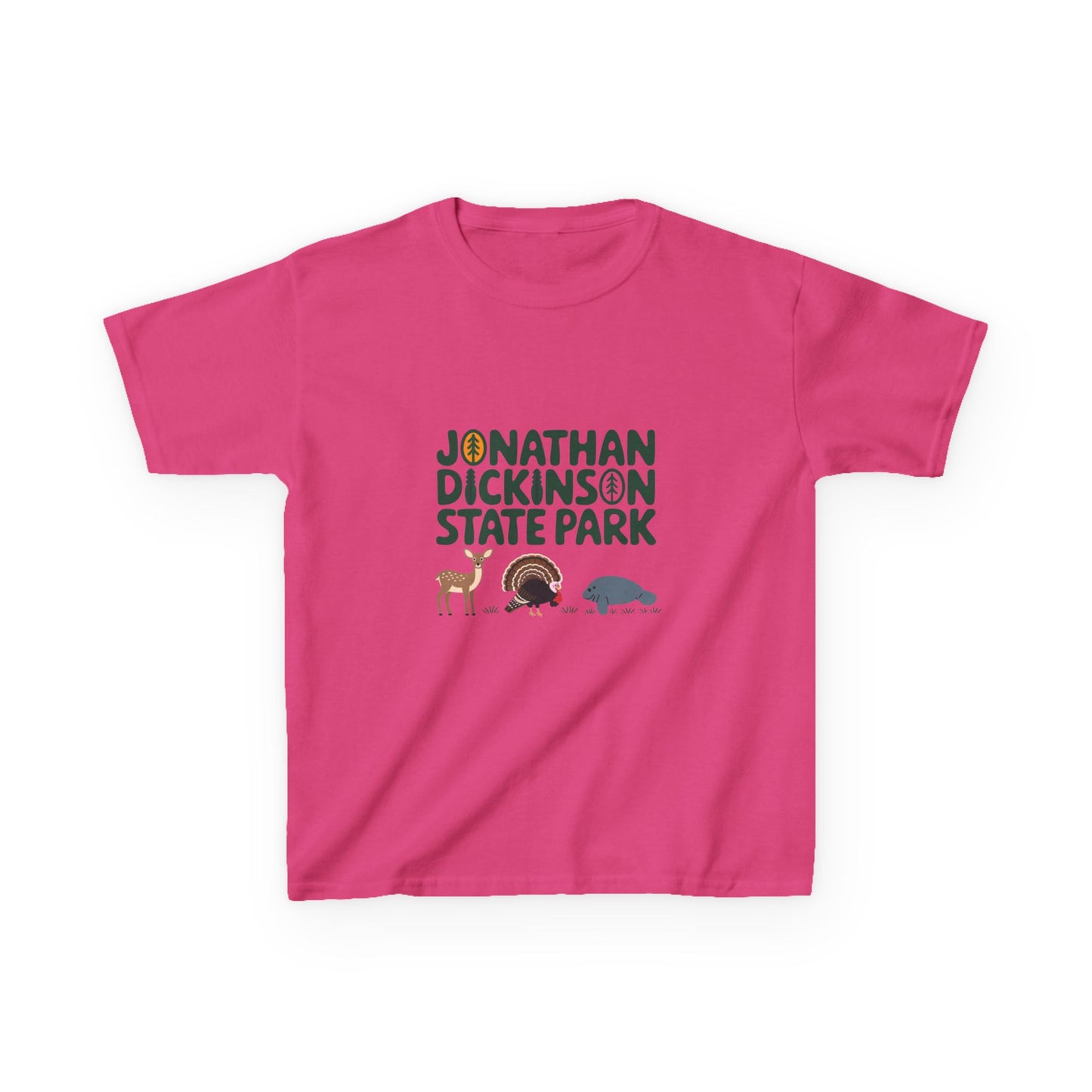 Jonathan Dickinson Animals Kids Heavy Cotton™ Tee