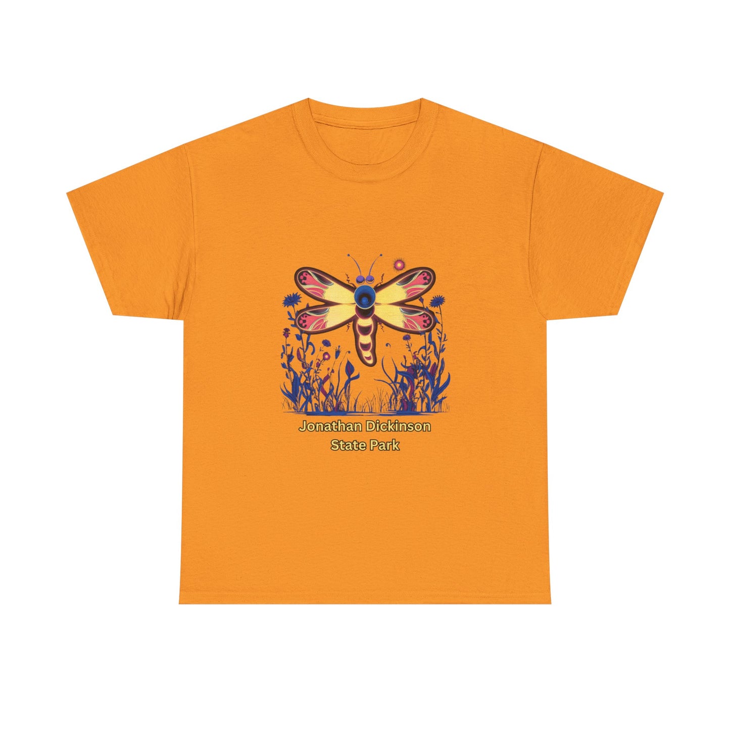 Jonathan Dickinson State Park Firefly Unisex Heavy Cotton Tee