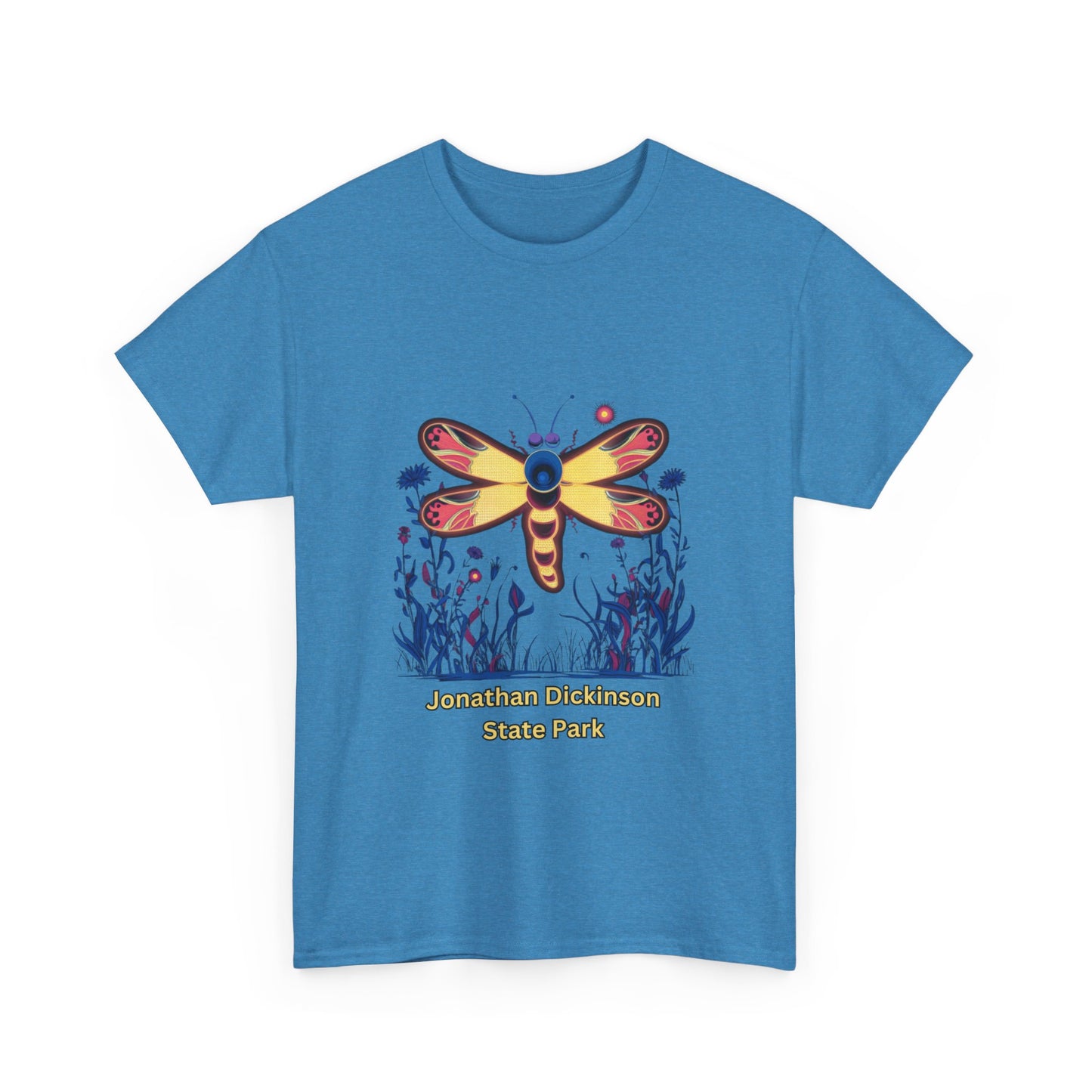 Jonathan Dickinson State Park Firefly Unisex Heavy Cotton Tee