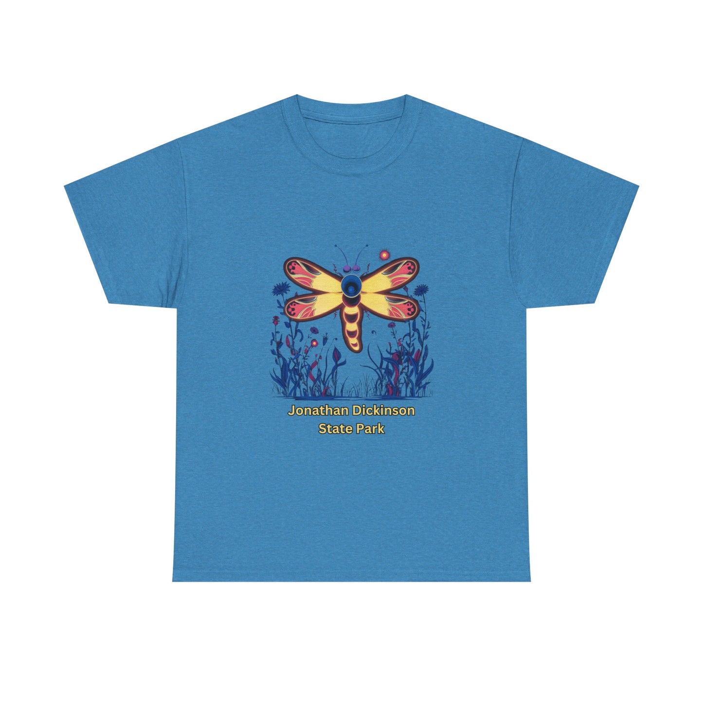 Jonathan Dickinson State Park Firefly Unisex Heavy Cotton Tee