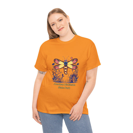 Jonathan Dickinson State Park Firefly Unisex Heavy Cotton Tee