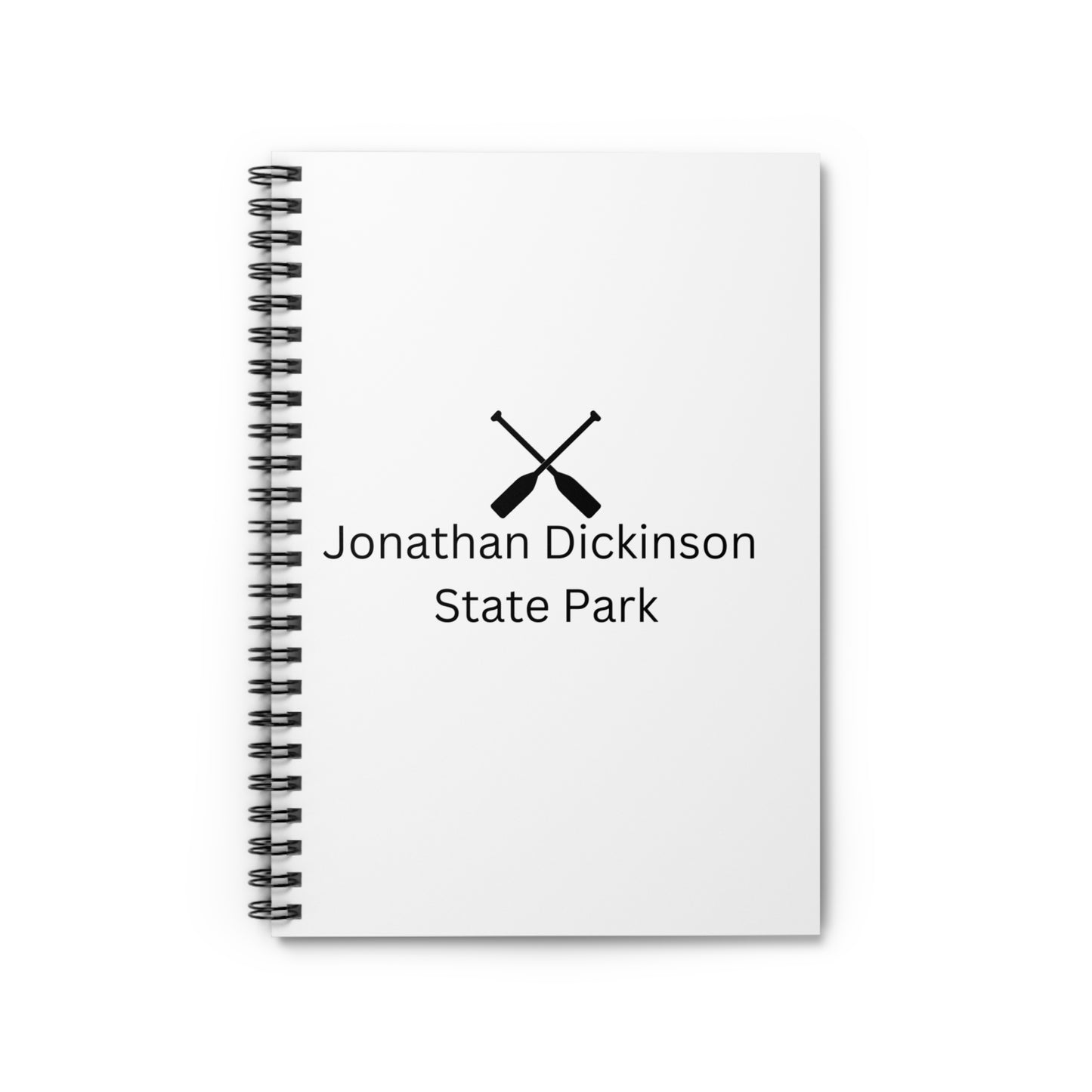 Jonathan Dickinson State Park Paddle Spiral Notebook - Ruled Line