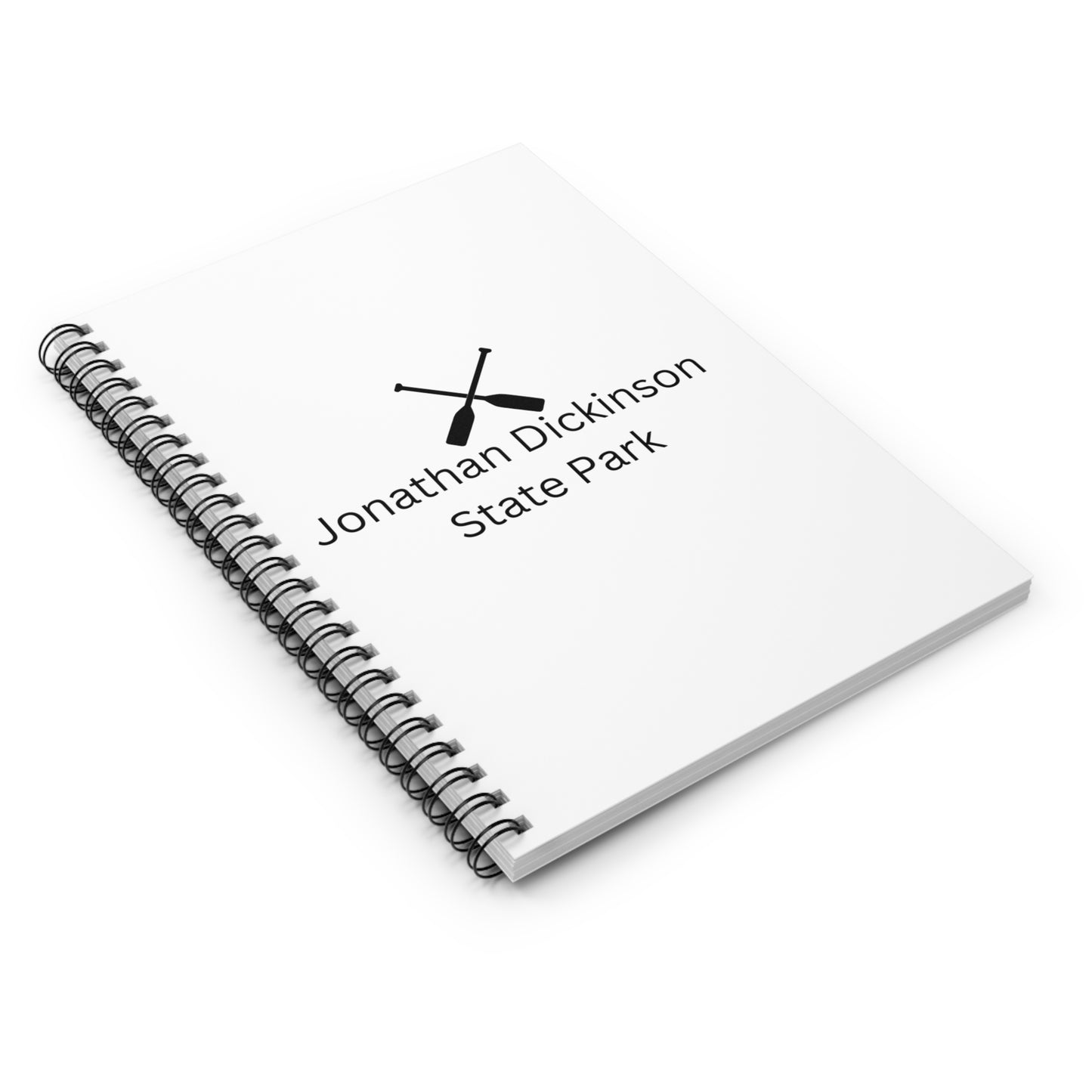 Jonathan Dickinson State Park Paddle Spiral Notebook - Ruled Line