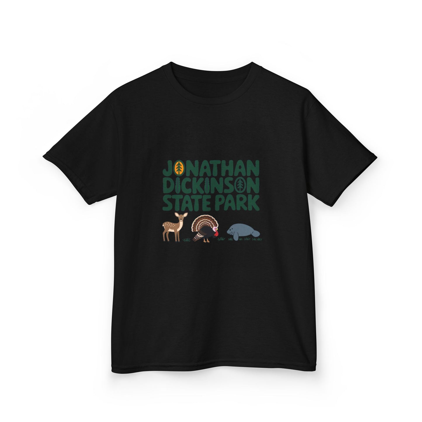 Jonathan Dickinson Animals Kids Heavy Cotton™ Tee